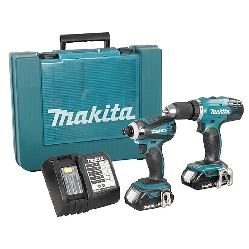 סט מקדחה ואימפקט 18V דגם DLX2141YX1 Makita מקיטה