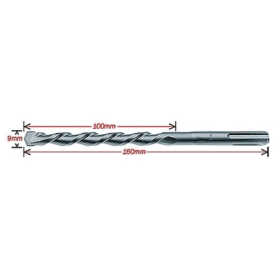 מקדח פטישון 9-160 Makita SDS דרמל