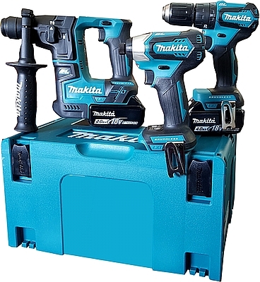 סט מברגות נטען DLX2227RME 18V מתוצרת Makita מקיטה