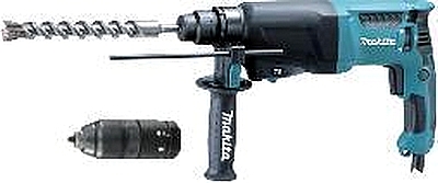 פטישון 26 מ"מ + פוטר מתחלף makita HR2630X7