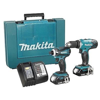 סט מקדחה ואימפקט 18V דגם DLX2141YX1 Makita מקיטה