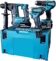 סט מברגות נטען DLX2227RME 18V מתוצרת Makita מקיטה