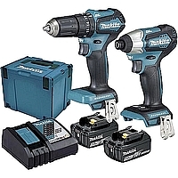 סט מברגות נטען DLX2221JX2 18V מתוצרת Makita מקיטה